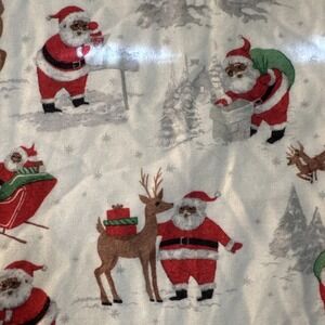 Pottery Barn Kids‎ ADULT Large Flannel Pajama Set Christmas Mens Womens Reindeer